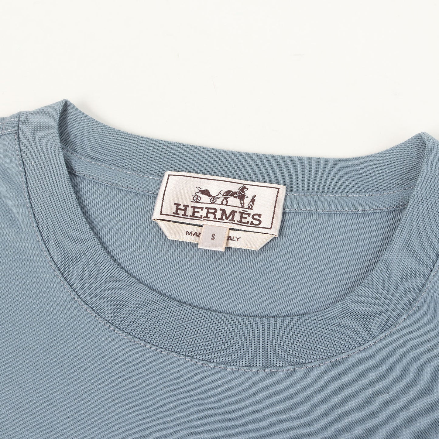 24SS Hパズル レザーパッチ クルーネック Tシャツ