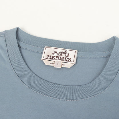 24SS Hパズル レザーパッチ クルーネック Tシャツ