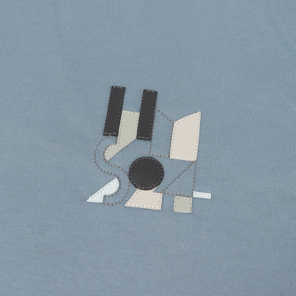 24SS Hパズル レザーパッチ クルーネック Tシャツ