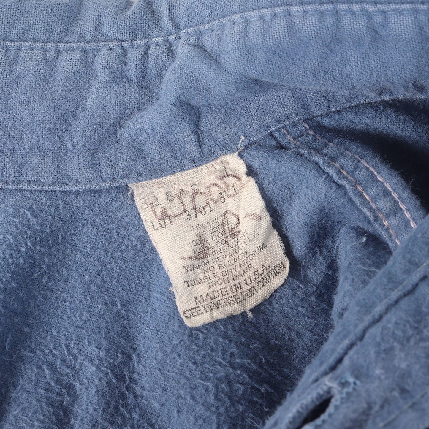 [GOODカラー] 80s シャモアクロス シャツ USA製