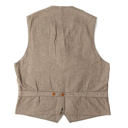 ヴィンテージ ヤーンダイ ツイル ベスト(GREAT LAKES COLUMBIA OUTDOOR STYLE VEST)