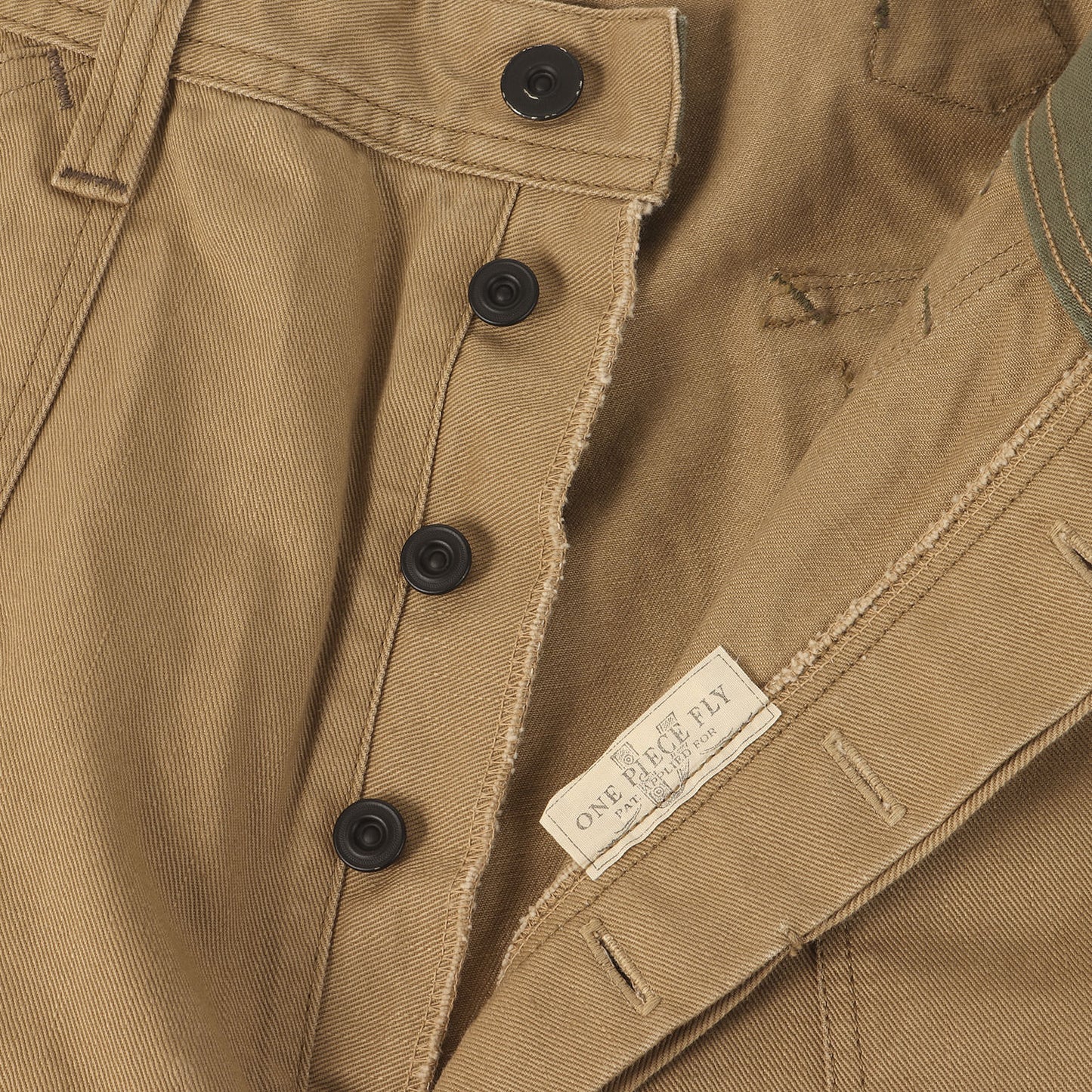 シンチバック付き コットンツイル ワークパンツ (UNION SPECIAL)