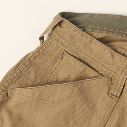 シンチバック付き コットンツイル ワークパンツ (UNION SPECIAL)