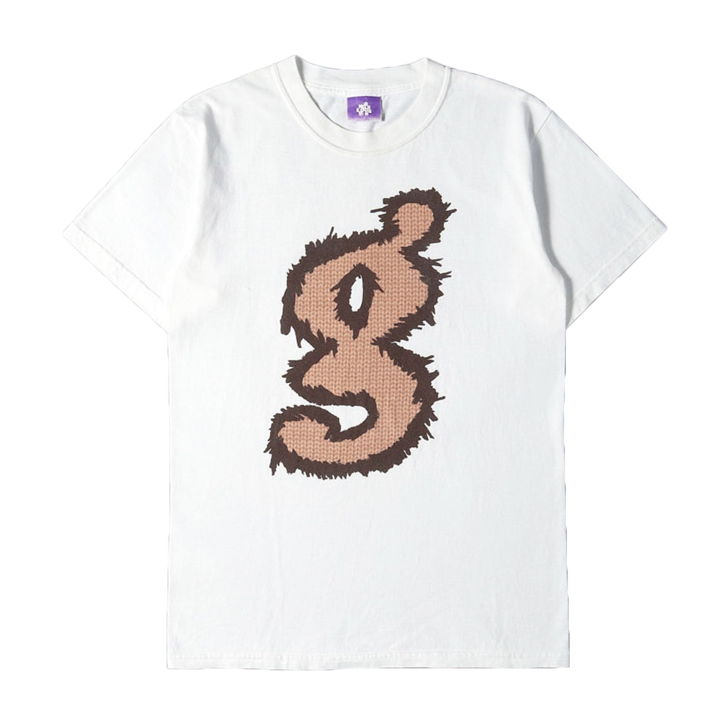 00s GOODENOUGHUK ニット柄 グラムgロゴ Tシャツ