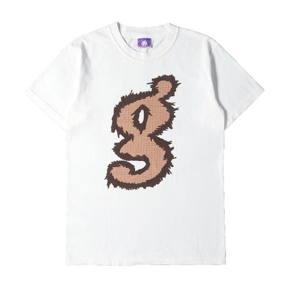 00s GOODENOUGHUK ニット柄 グラムgロゴ Tシャツ