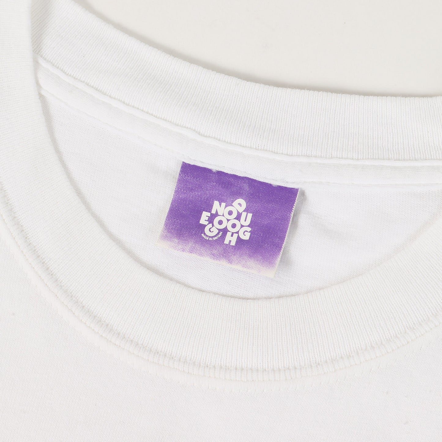 00s GOODENOUGHUK ニット柄 グラムgロゴ Tシャツ