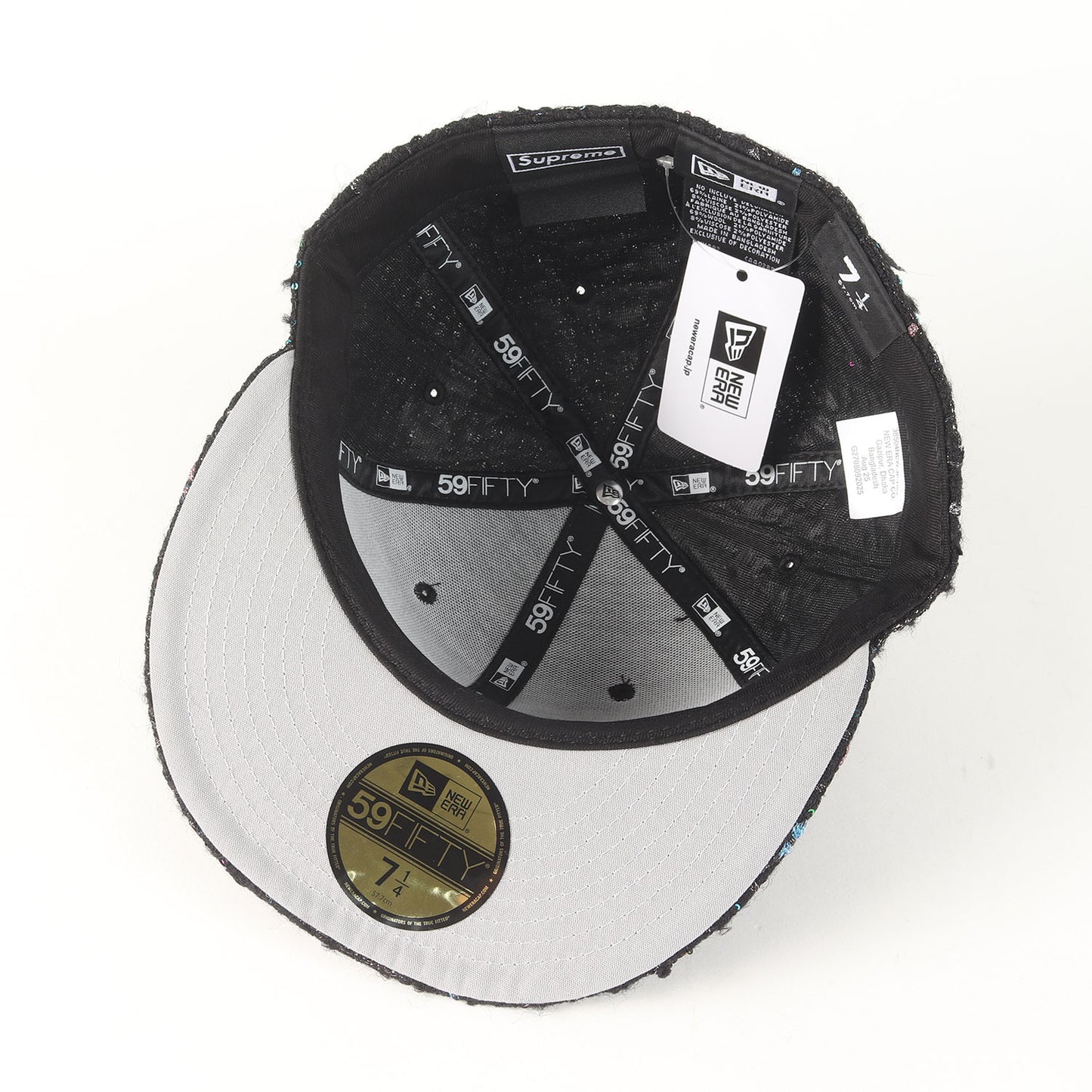 25AW ×NEW ERA ブークレ BOXロゴ ベースボールキャップ(Boucle Box Logo New Era)