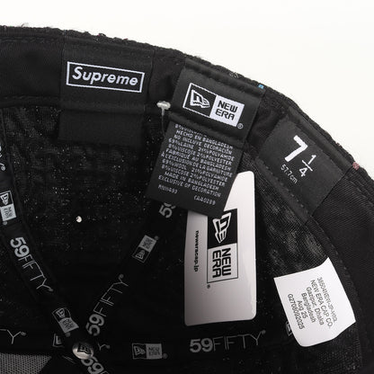 25AW ×NEW ERA ブークレ BOXロゴ ベースボールキャップ(Boucle Box Logo New Era)