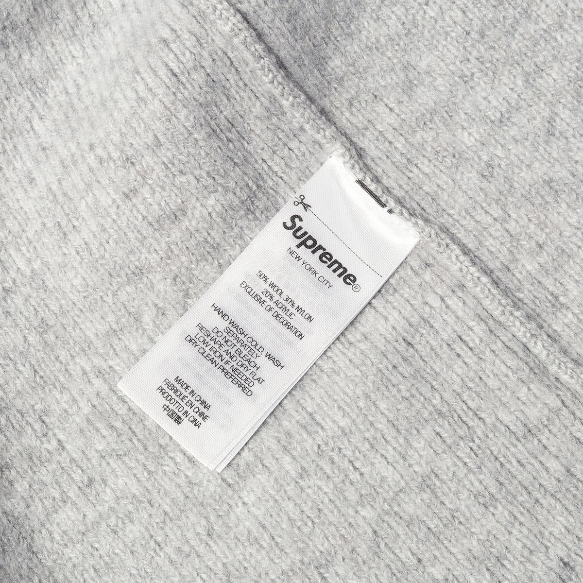 24AW スモールBOXロゴ ニット セーター(Terry Small Box Sweater)