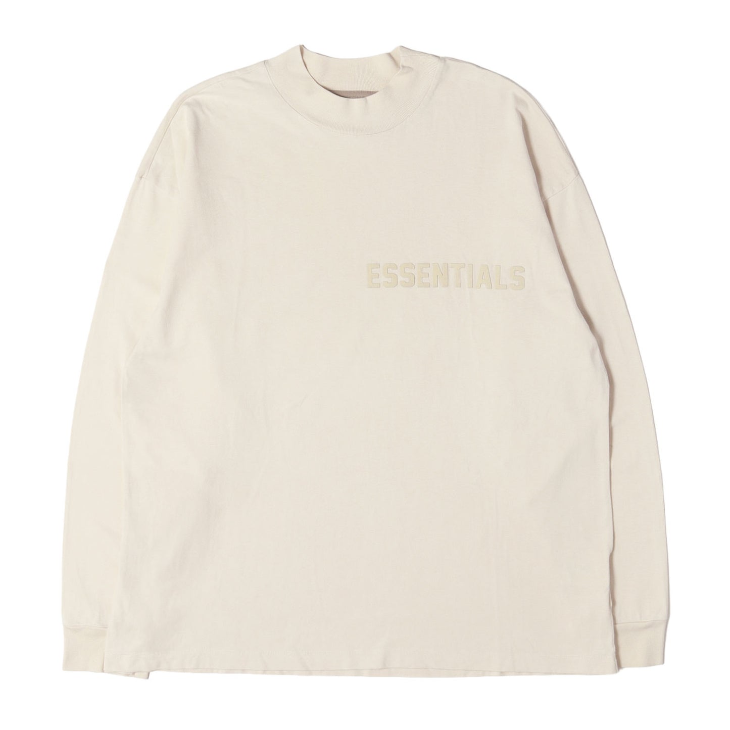 FOG ESSENTIALS モックネック オーバーサイズ ロングスリーブ Tシャツ