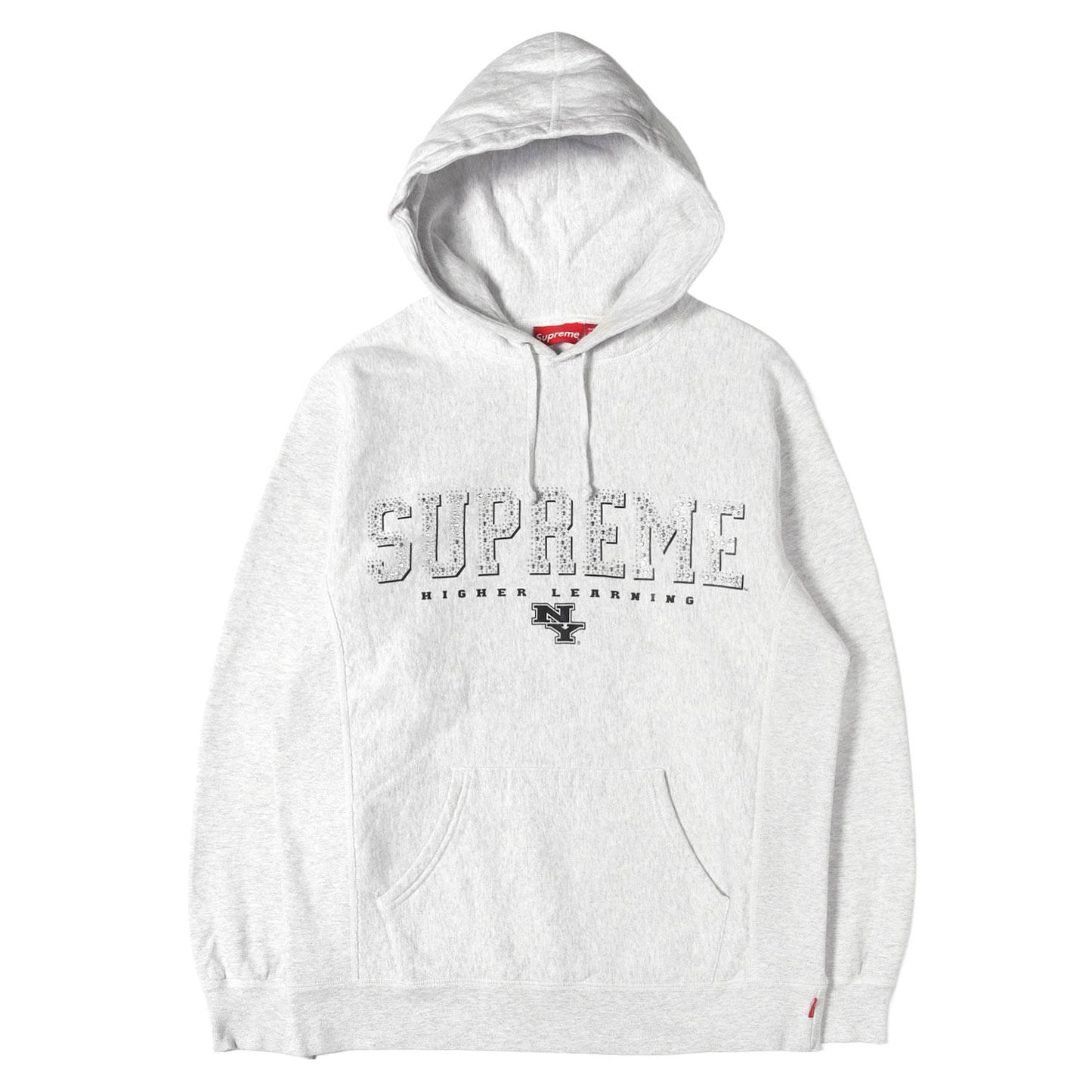 20SS ラインストーンロゴ スウェットパーカー(Gems Hooded Sweatshirt)