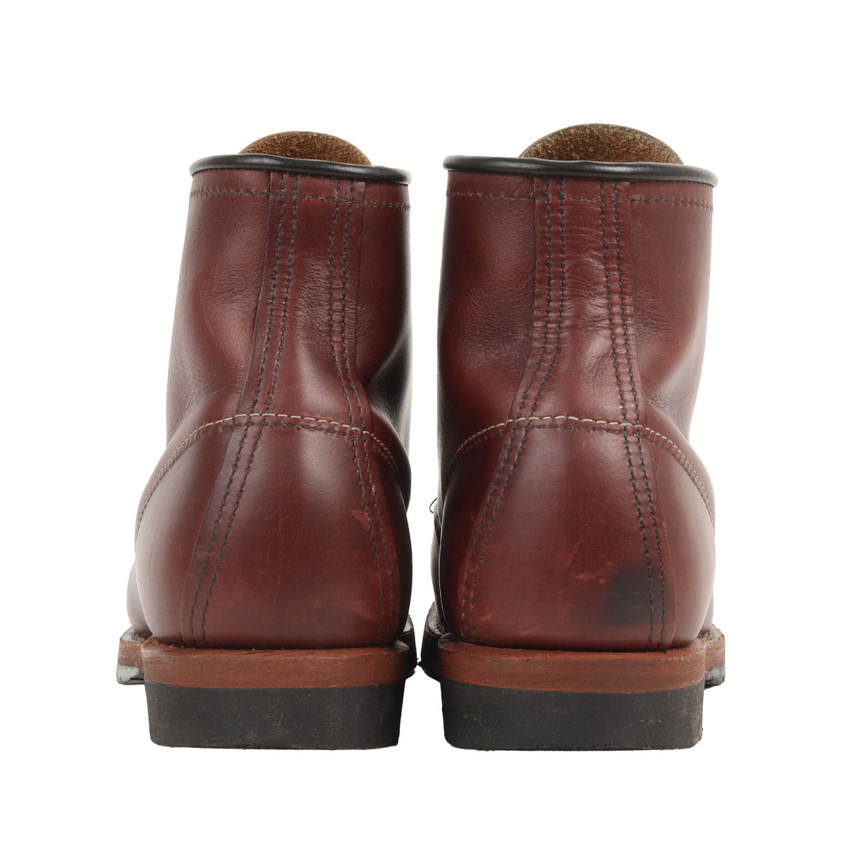 [人気品番 9011] 00s ベックマン ラウンド レザー ブーツ / 2008年製 BECKMAN ROUND BOOTS