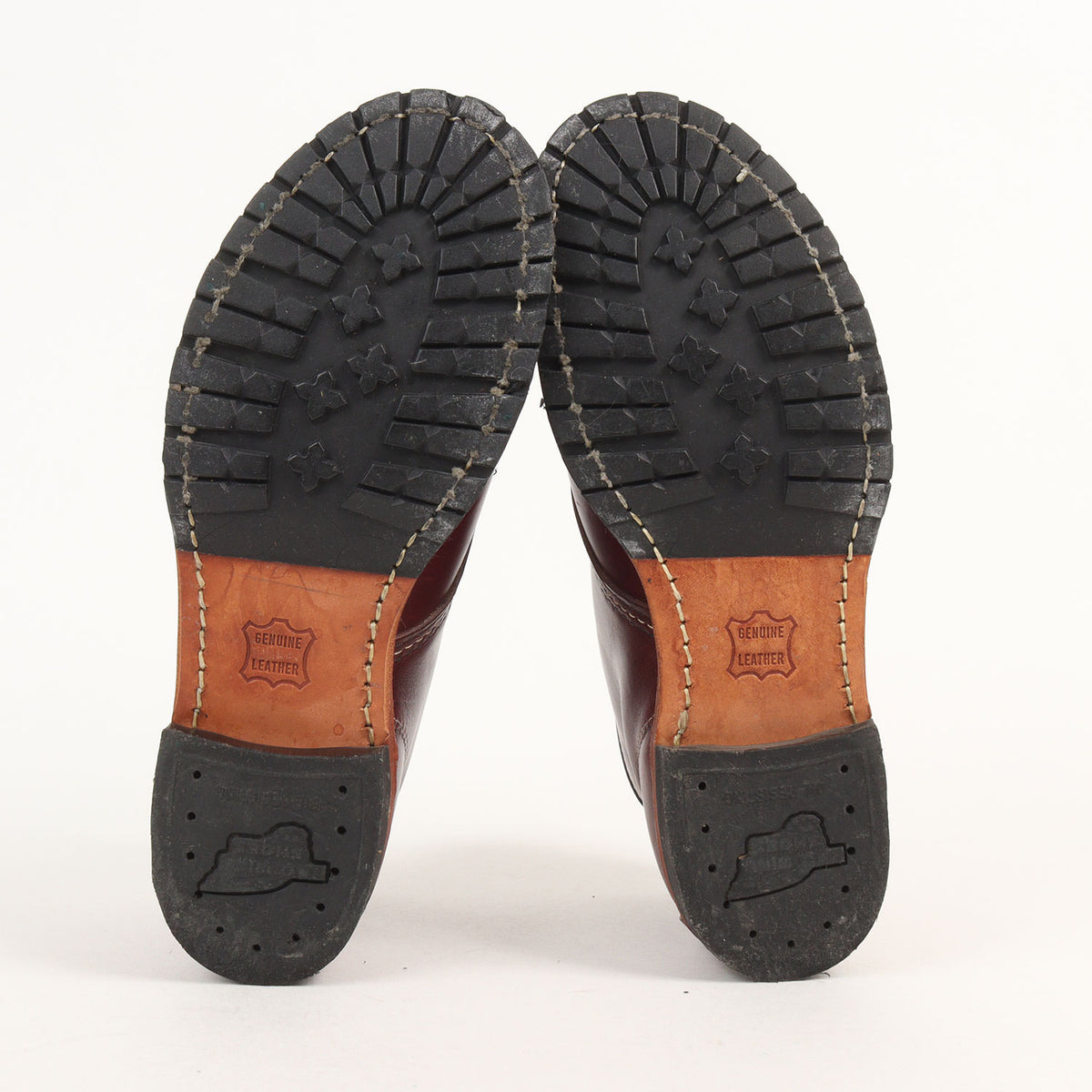 [人気品番 9011] 00s ベックマン ラウンド レザー ブーツ / 2008年製 BECKMAN ROUND BOOTS