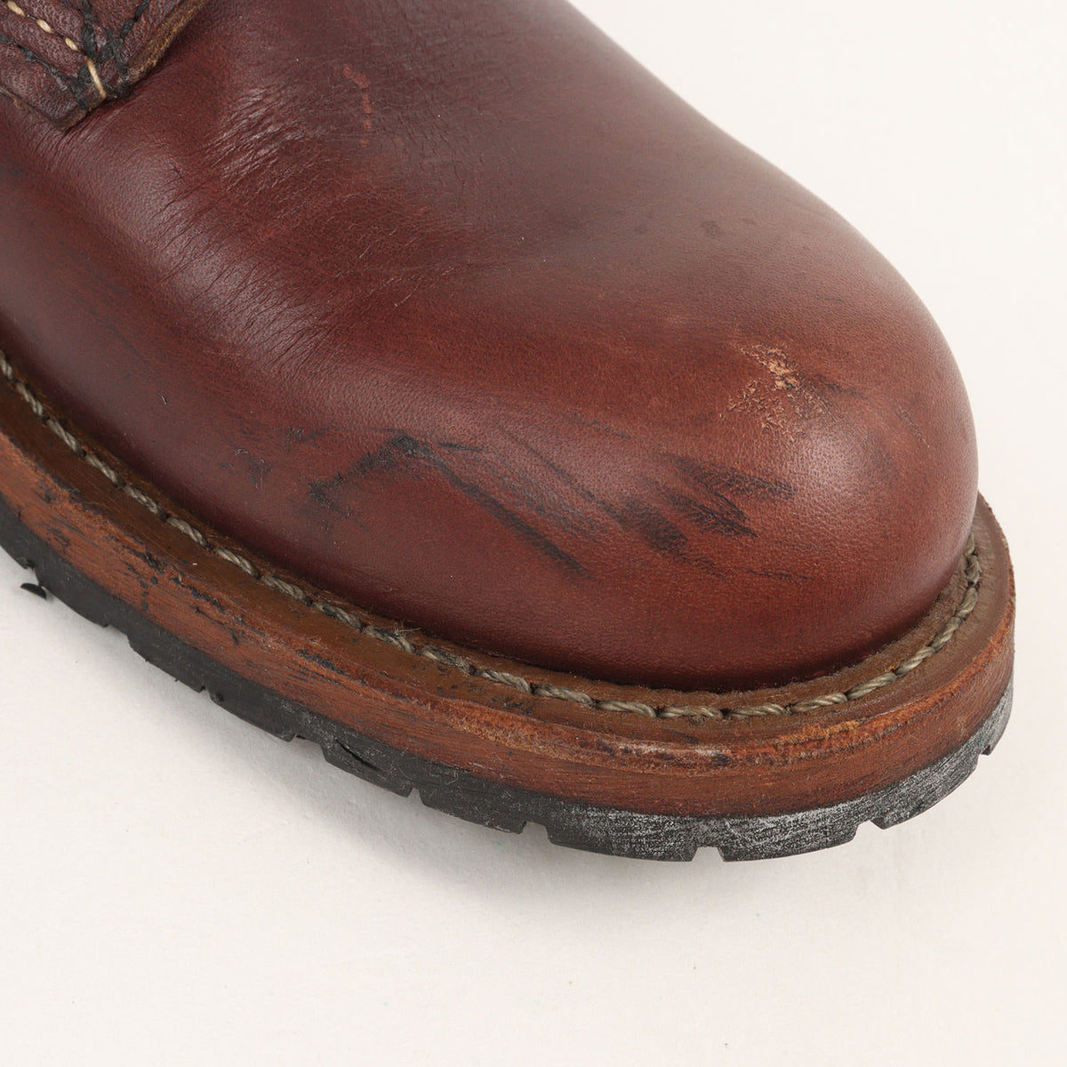 [人気品番 9011] 00s ベックマン ラウンド レザー ブーツ / 2008年製 BECKMAN ROUND BOOTS