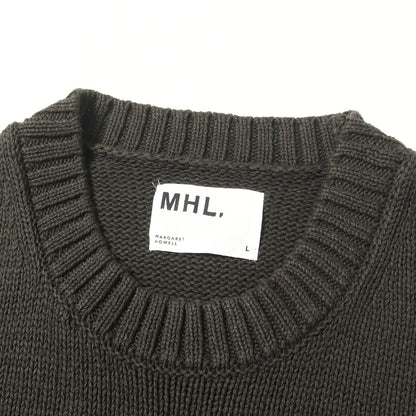 23AW リネン/コットン ニットベスト