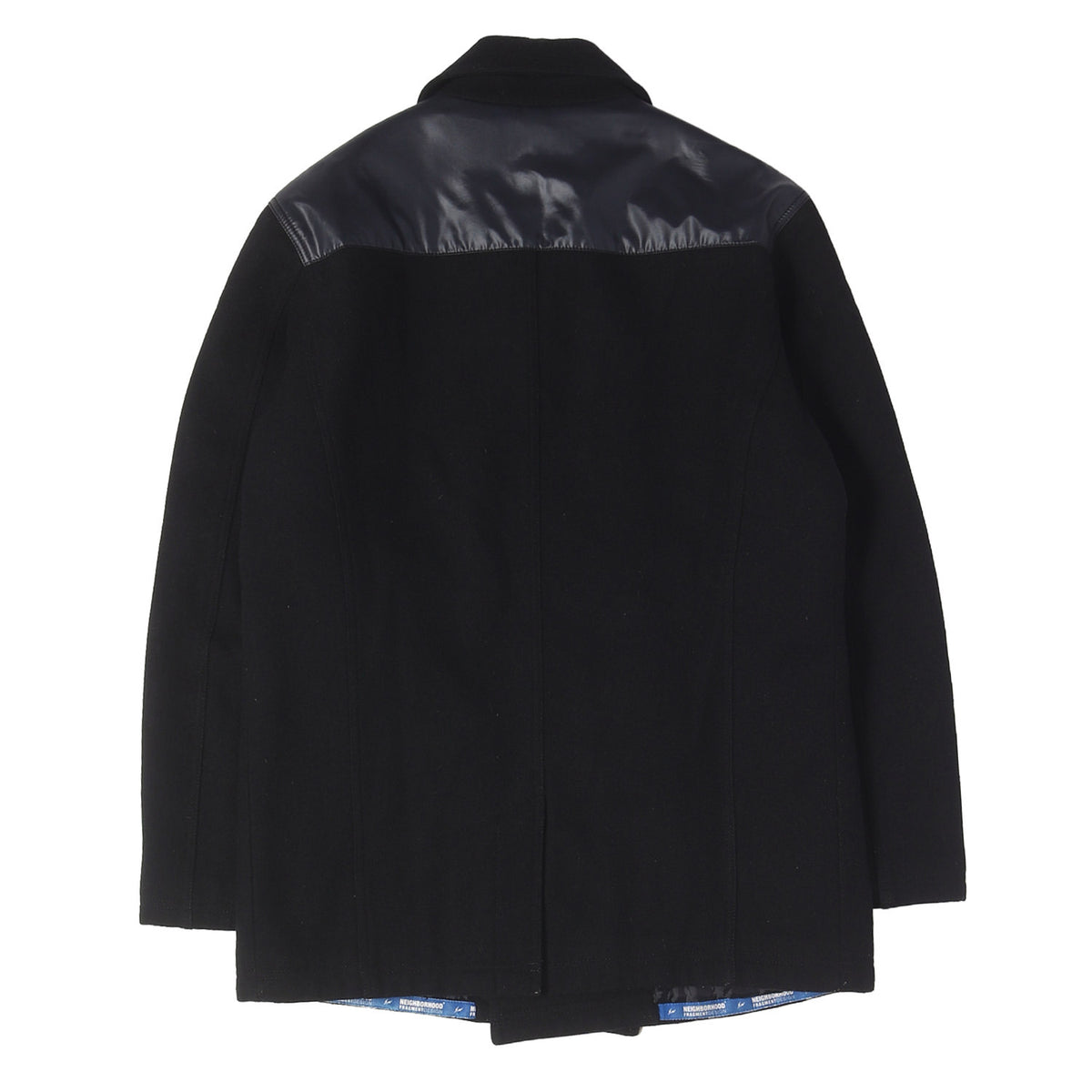 00s ×fragment design メルトンウール ジップ Pコート(FR.PEA / M-COAT)