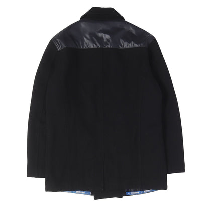 00s ×fragment design メルトンウール ジップ Pコート(FR.PEA / M-COAT)
