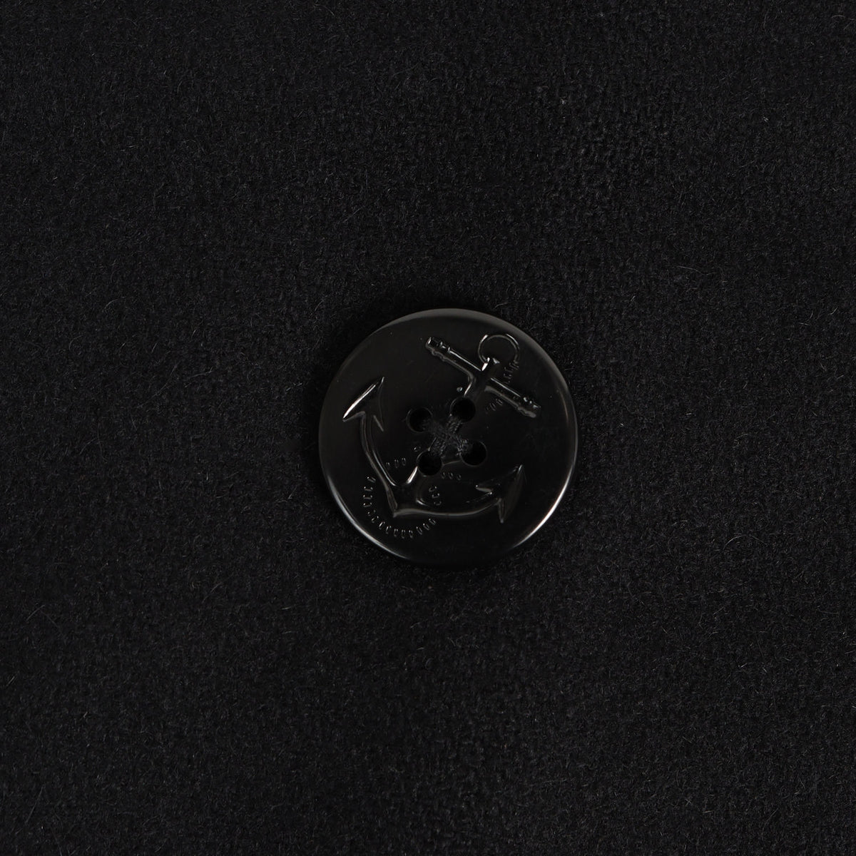 00s ×fragment design メルトンウール ジップ Pコート(FR.PEA / M-COAT)
