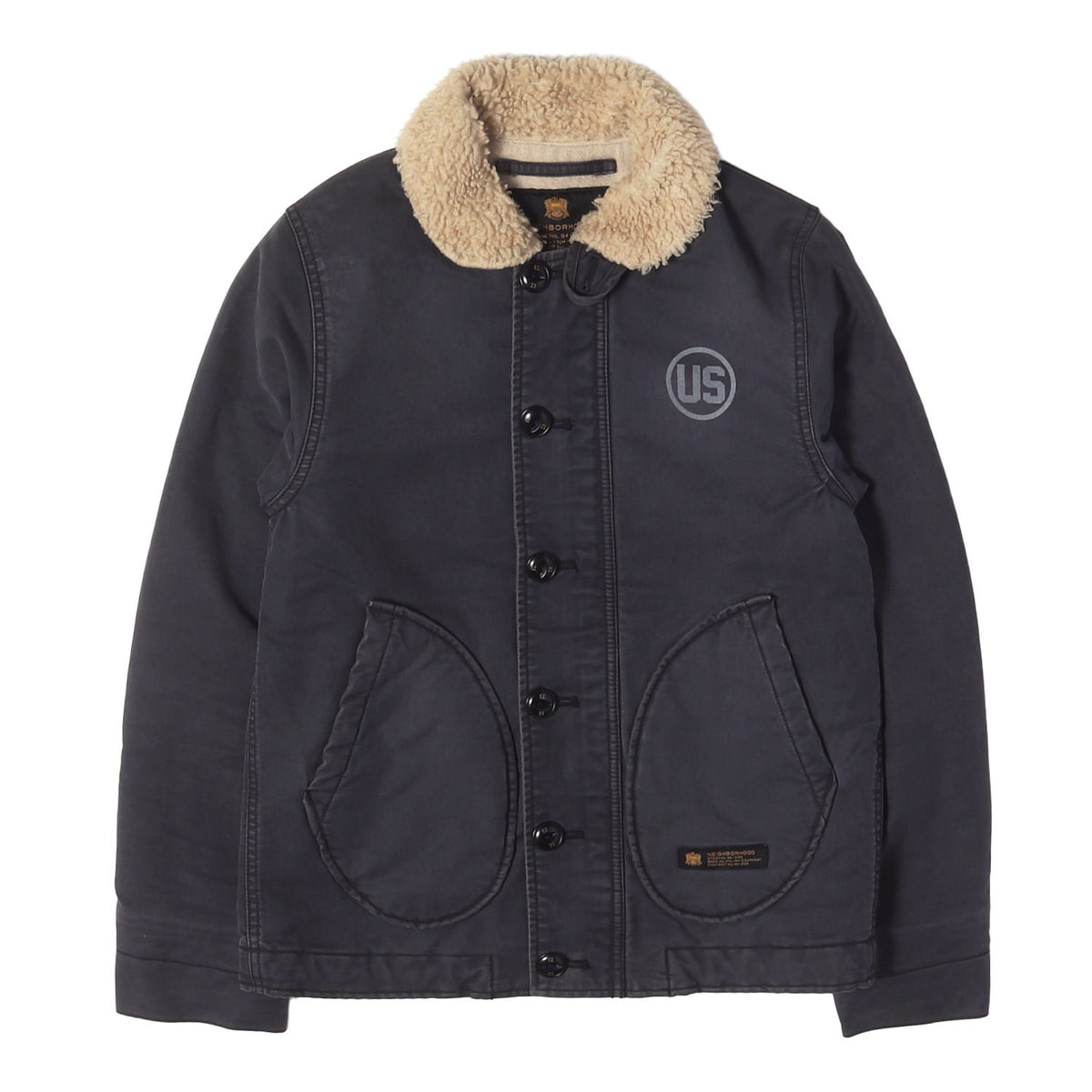 ヴィンテージ加工 N-1 デッキジャケット(N-1D / C-JKT)