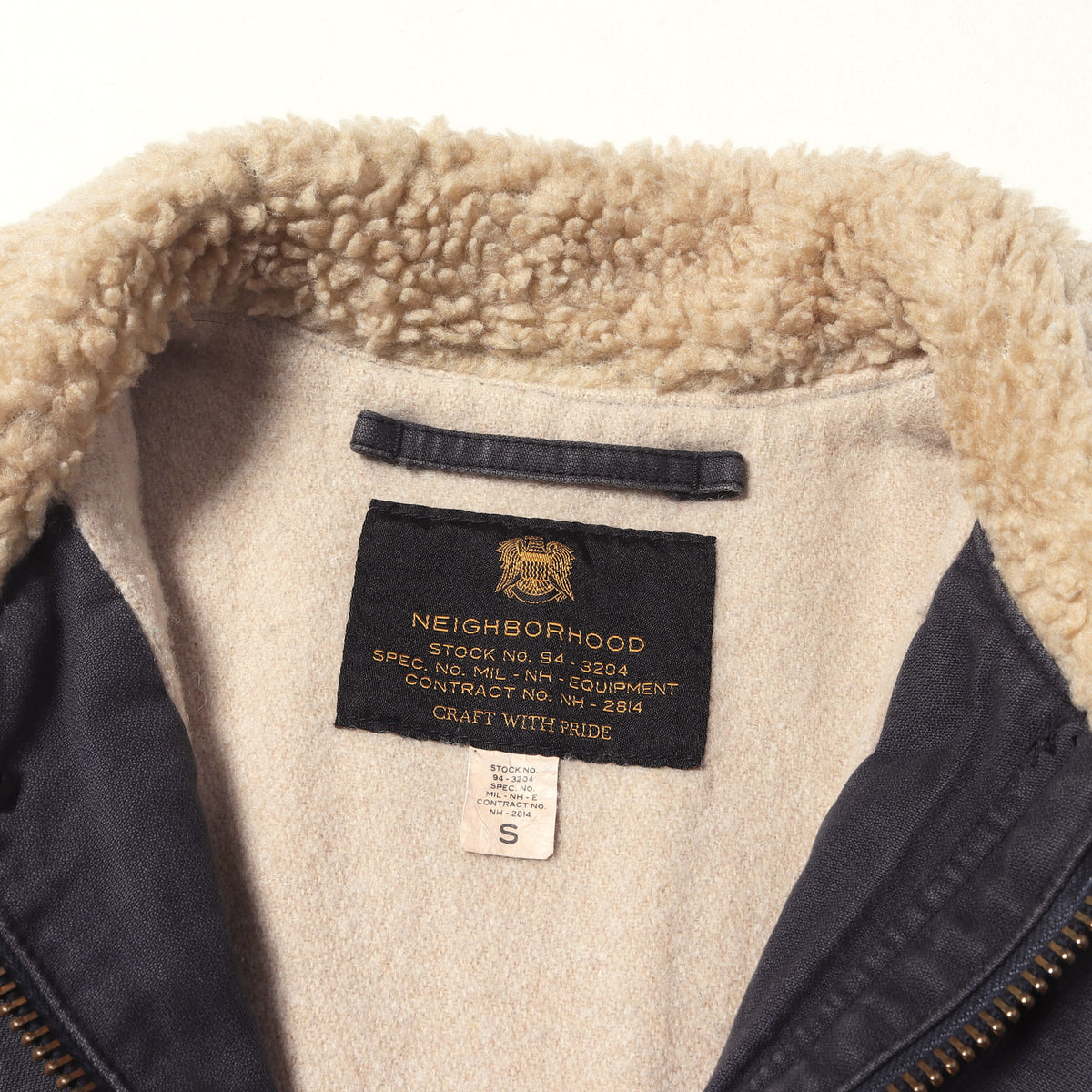 ヴィンテージ加工 N-1 デッキジャケット(N-1D / C-JKT)