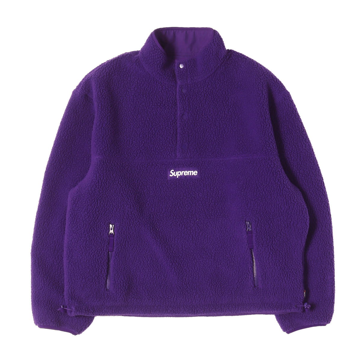 24AW ポーラテックフリース リバーシブル プルオーバー ジャケット(Polartec Shearling Reversible Pullover)