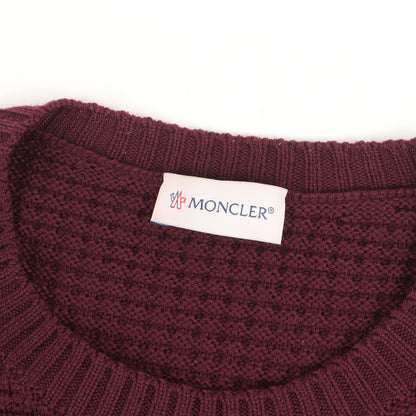 ポップコーン編み ウールニット セーター(MAGLIONE TRICOT GIROCOLLO)