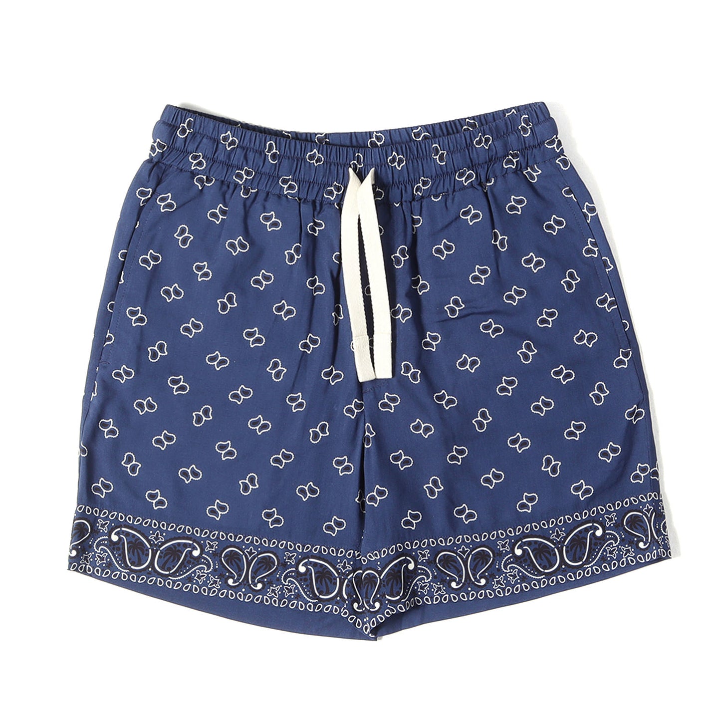 24SS ペイズリー柄 レーヨン イージーショーツ(PAISLEY SHORTS)