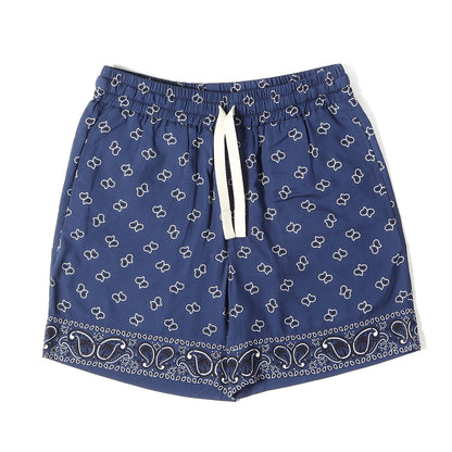 24SS ペイズリー柄 レーヨン イージーショーツ(PAISLEY SHORTS)