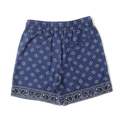24SS ペイズリー柄 レーヨン イージーショーツ(PAISLEY SHORTS)