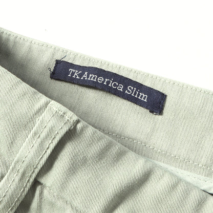 近年モデル ストレッチツイル スリム スラックス チノパンツ(TK AMERICA SLIM)