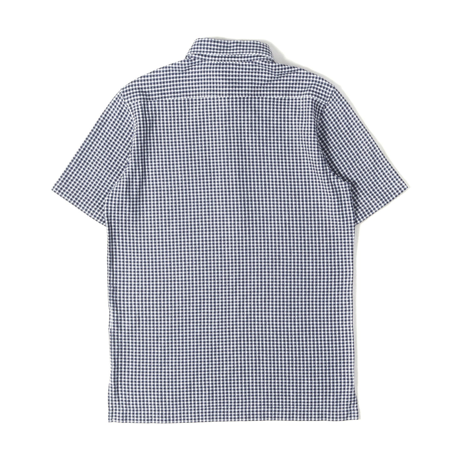 シアサッカー ギンガムチェック ボタンダウン プルオーバー 半袖シャツ(REGULAR FIT)