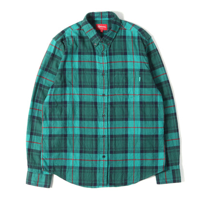 タータンチェック ボタンダウン ネルシャツ(Tartan Flannel Shirt)