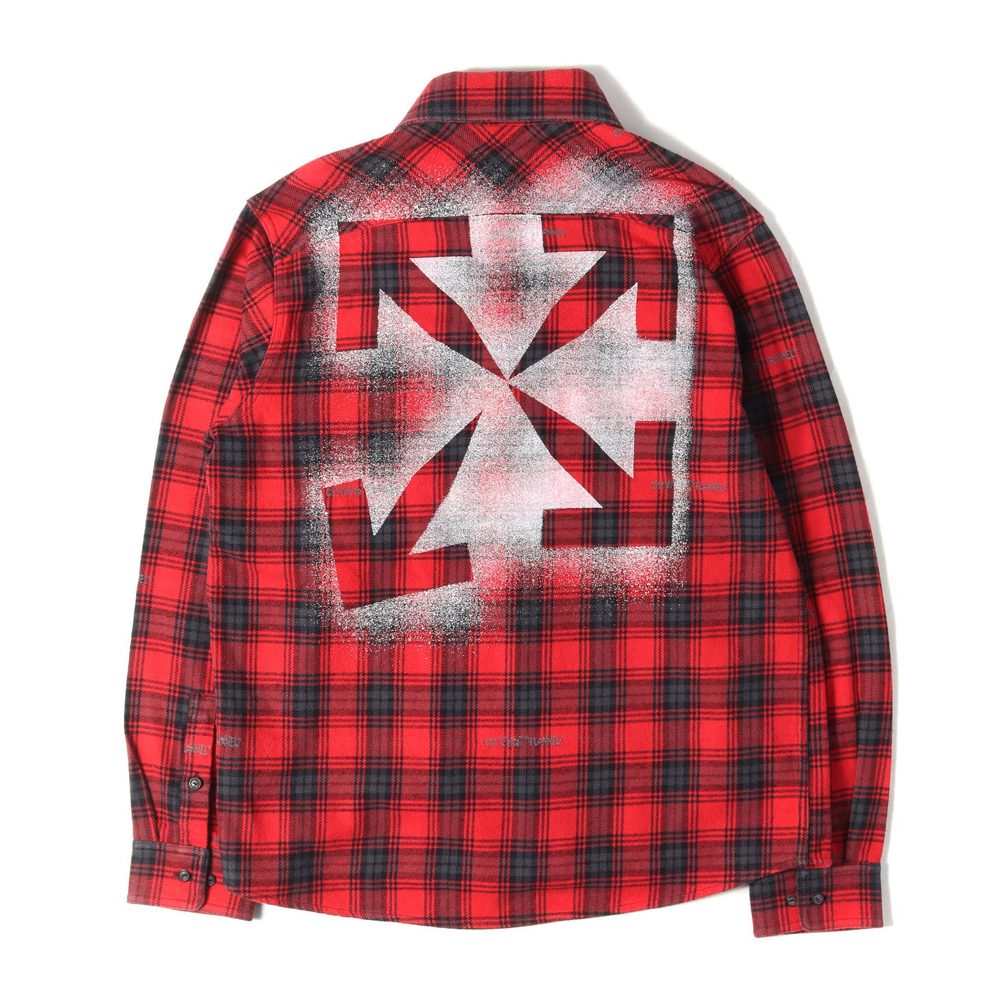 20AW ステンシル アロー チェック フランネルシャツ(STENCIL FLANNEL CHECK SHIRT)