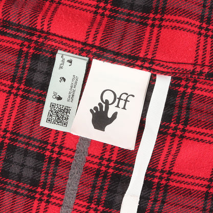 20AW ステンシル アロー チェック フランネルシャツ(STENCIL FLANNEL CHECK SHIRT)