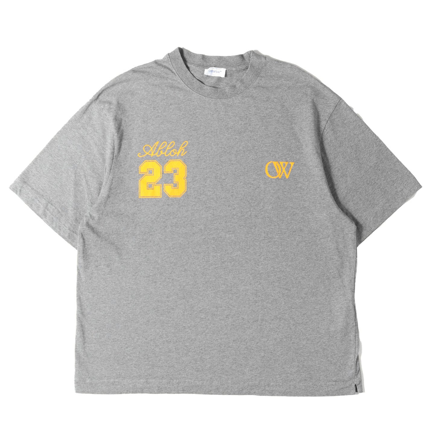 24SS ナンバリングロゴ クルーネック Tシャツ