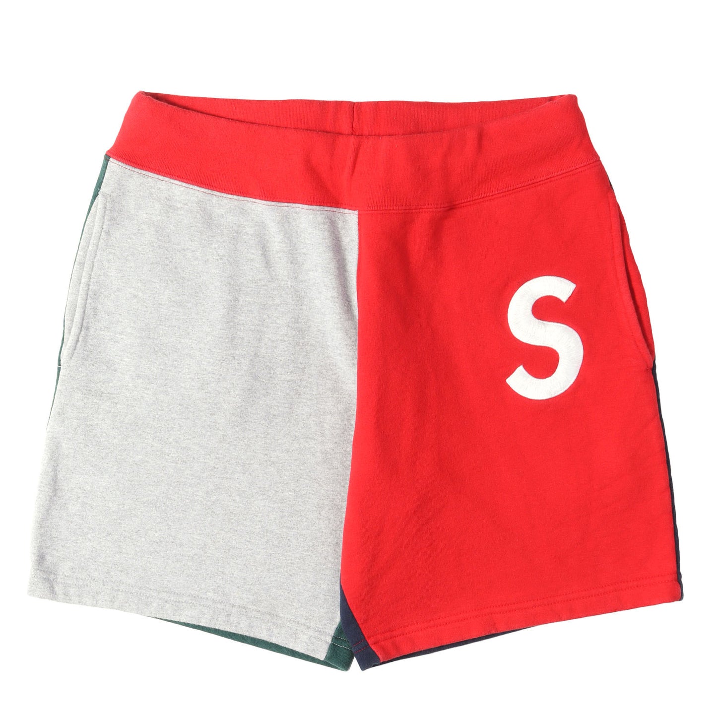 Sロゴ カラーブロック スウェット ショーツ (S Logo Colorblocked Sweatshort)