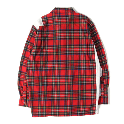 23SS ライン チェック フランネルシャツ (LINE NEL CHECK SHIRT)