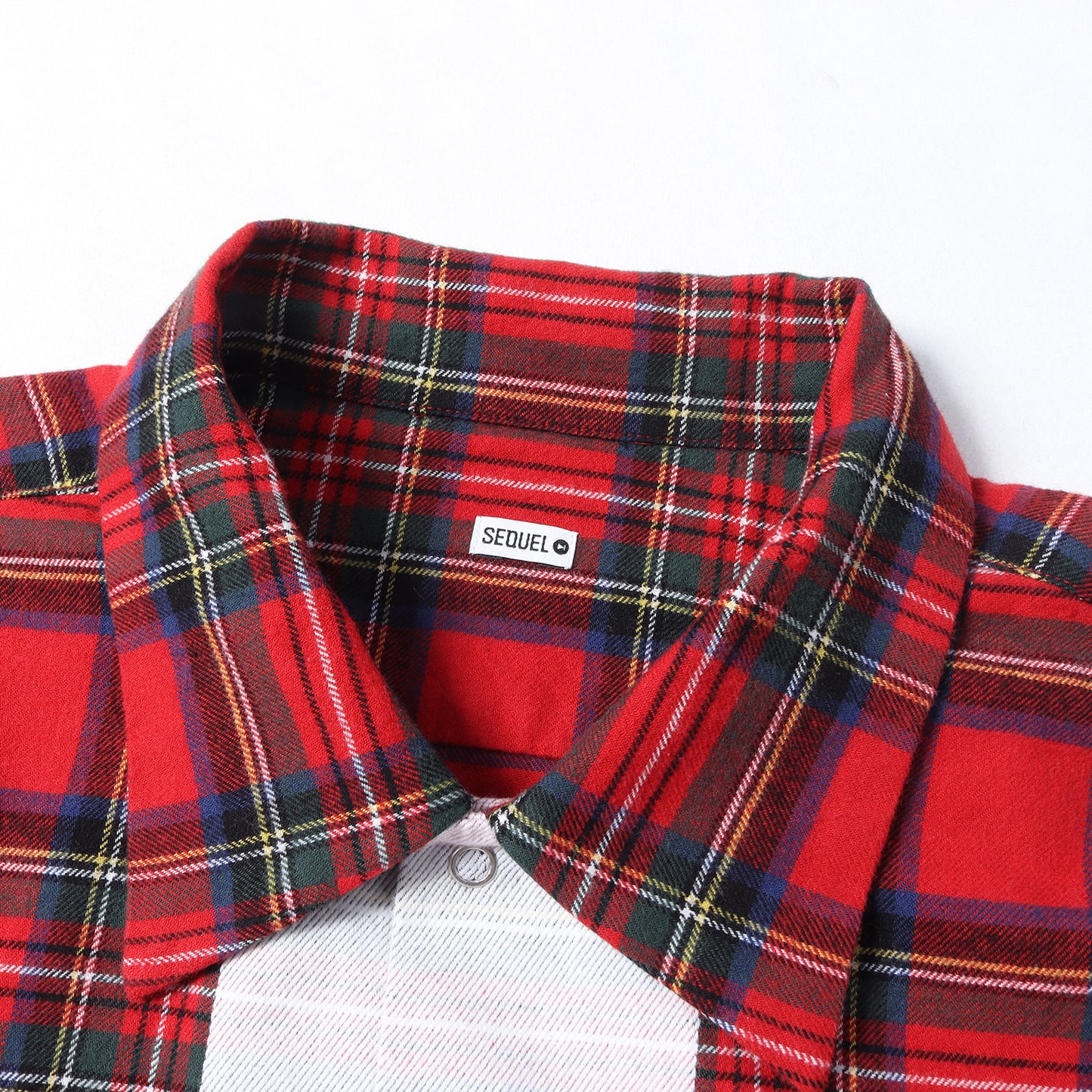 23SS ライン チェック フランネルシャツ (LINE NEL CHECK SHIRT)