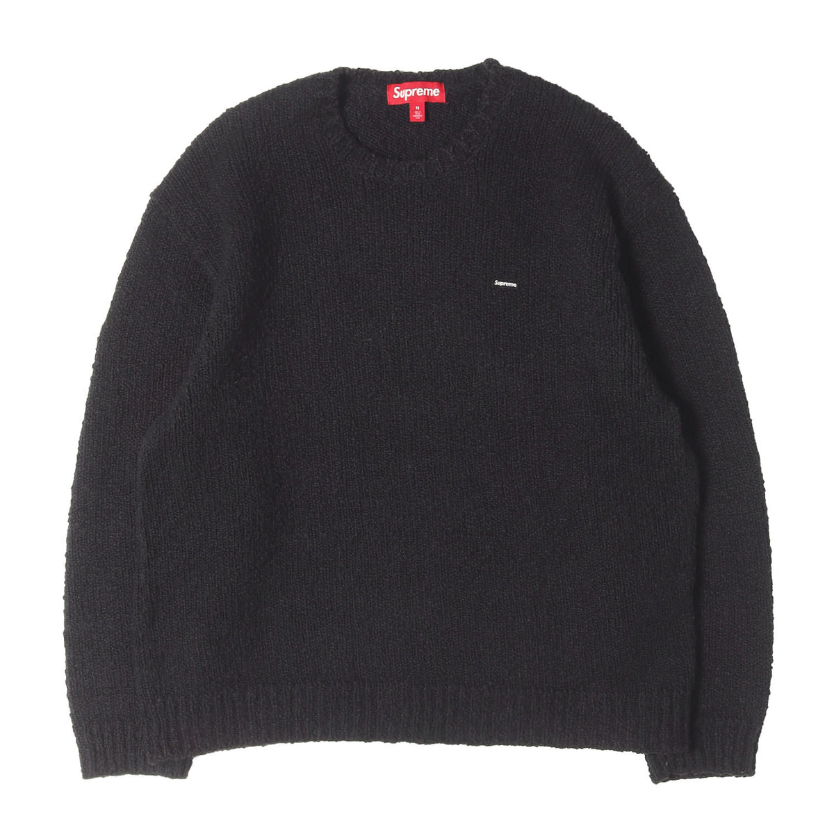 24SS スモールBOXロゴ ブークレニット セーター(Boucle Small Box Sweater)