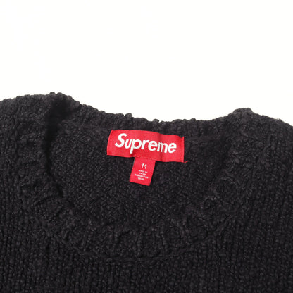 24SS スモールBOXロゴ ブークレニット セーター(Boucle Small Box Sweater)