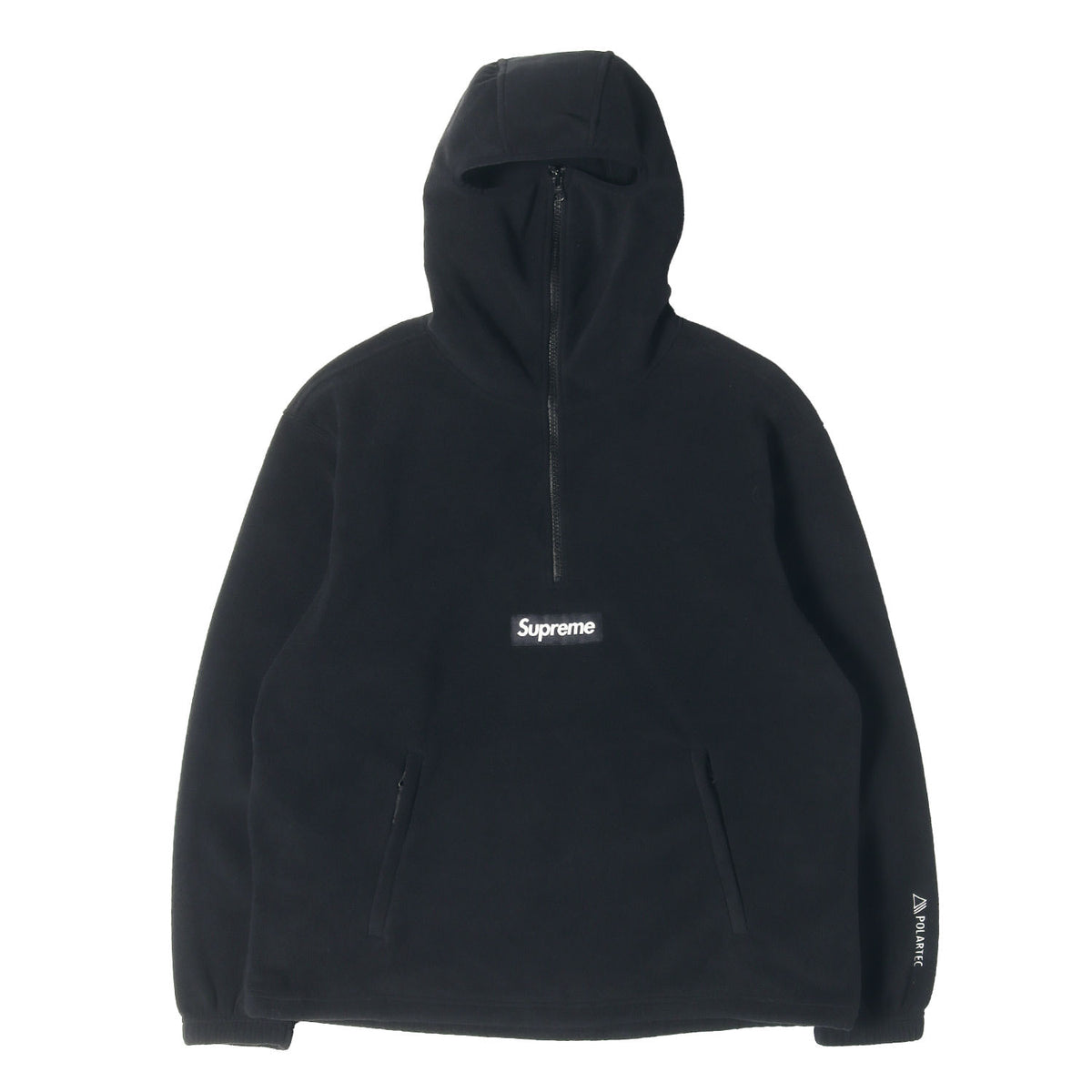 23AW ポーラテックフリース フェイスマスク ハーフジップパーカー(Polartec Facemask Half Zip Hooded)