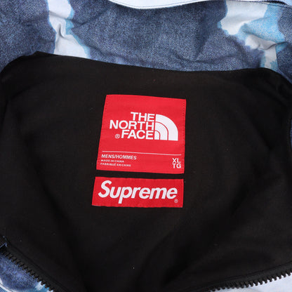 21AW ×THE NORTH FACE ブリーチデニム プリント マウンテンジャケット(Bleached Denim Print Mountain)