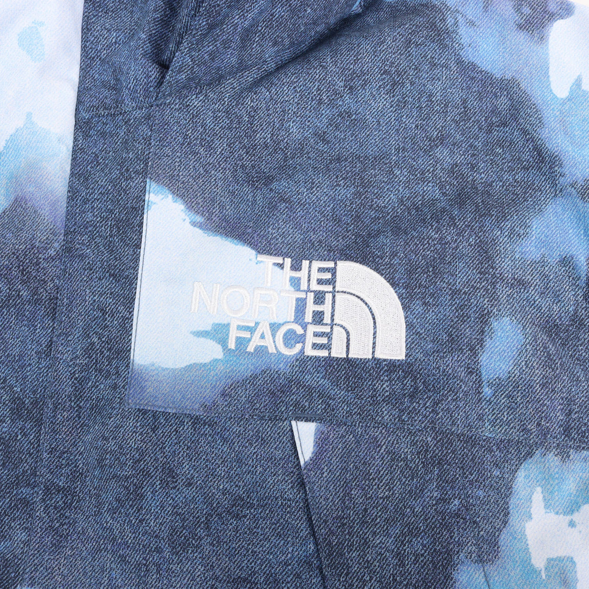 21AW ×THE NORTH FACE ブリーチデニム プリント マウンテンジャケット(Bleached Denim Print Mountain)