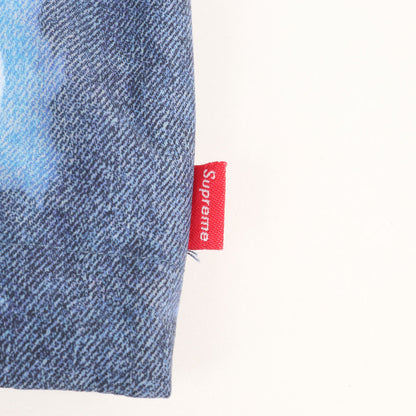 21AW ×THE NORTH FACE ブリーチデニム プリント マウンテンジャケット(Bleached Denim Print Mountain)
