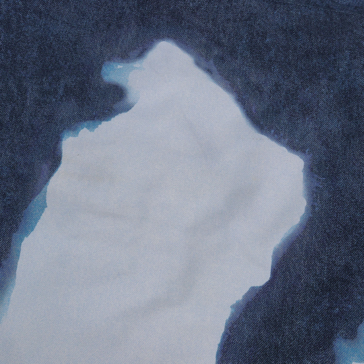 21AW ×THE NORTH FACE ブリーチデニム プリント マウンテンジャケット(Bleached Denim Print Mountain)