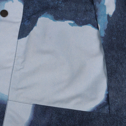 21AW ×THE NORTH FACE ブリーチデニム プリント マウンテンジャケット(Bleached Denim Print Mountain)