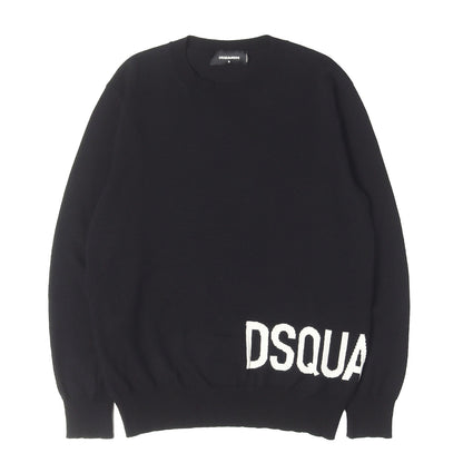 23AW ブランドロゴ クルーネック ウールニット