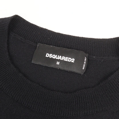 23AW ブランドロゴ クルーネック ウールニット