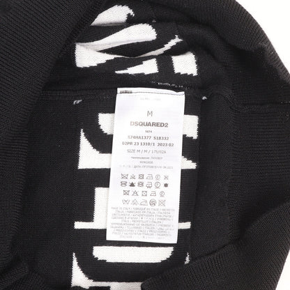 23AW ブランドロゴ クルーネック ウールニット