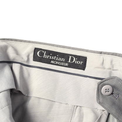 90s Christian Dior MONSIEUR 2タック ウール スラックスパンツ
